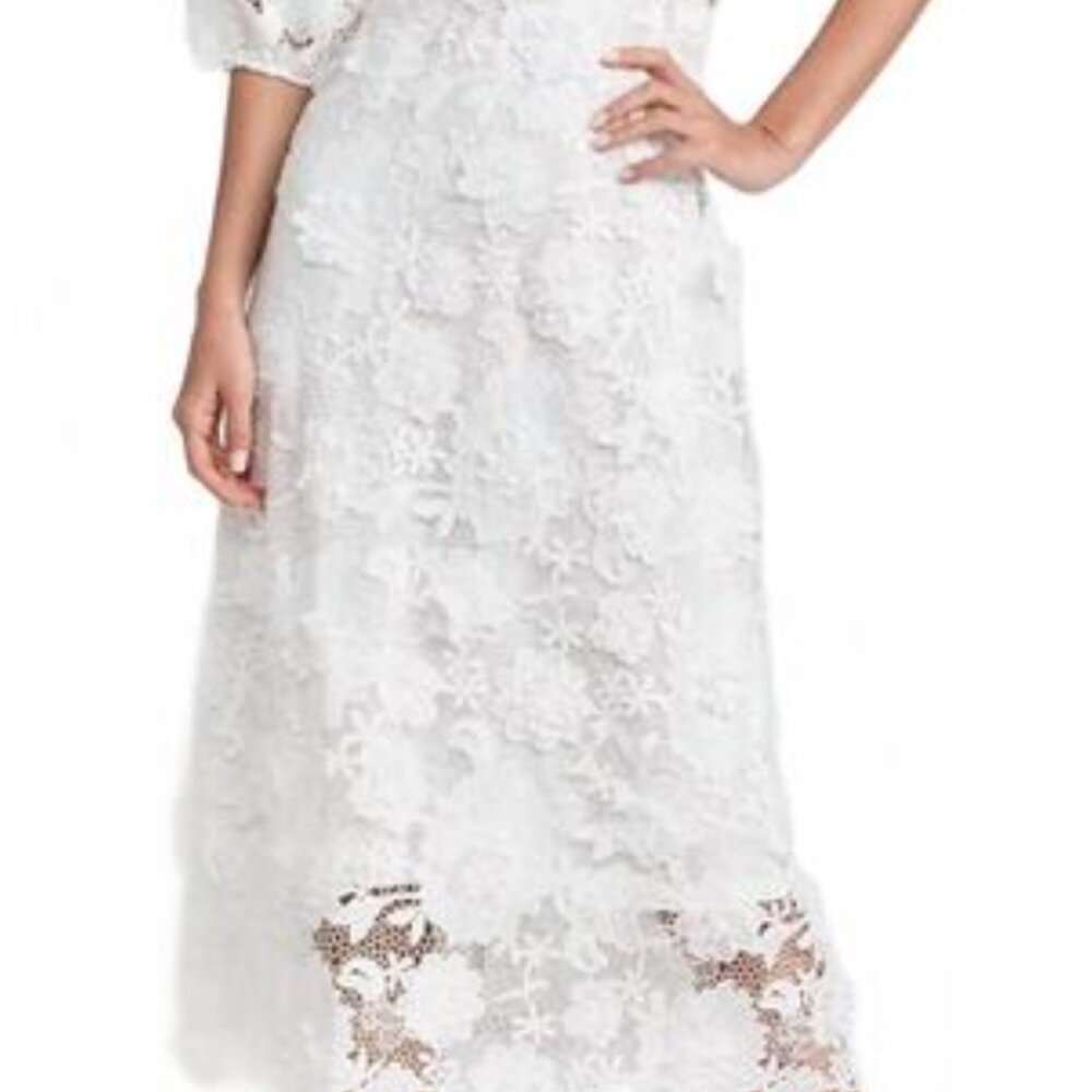 Zimmermann Halliday White Lace Dress - SIZE 2 (6-8) - Picture 2 of 7